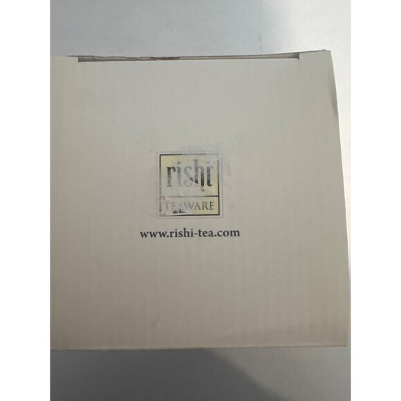 Rishi Teaware Simple Brew Loose Leaf Teapot 400 ML Glass NEW in Box MSRP $30 - Picture 4 of 7